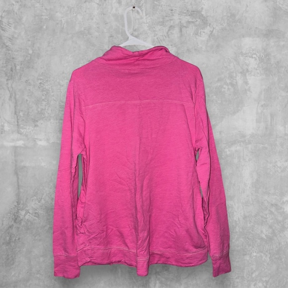 Women's Vineyard Vines Pullover Hoodie with Turtle Neck - Picture 4 of 6